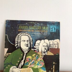 Johann Sebastian Bach Brandenburg Concertos Vinyl Record Two LP